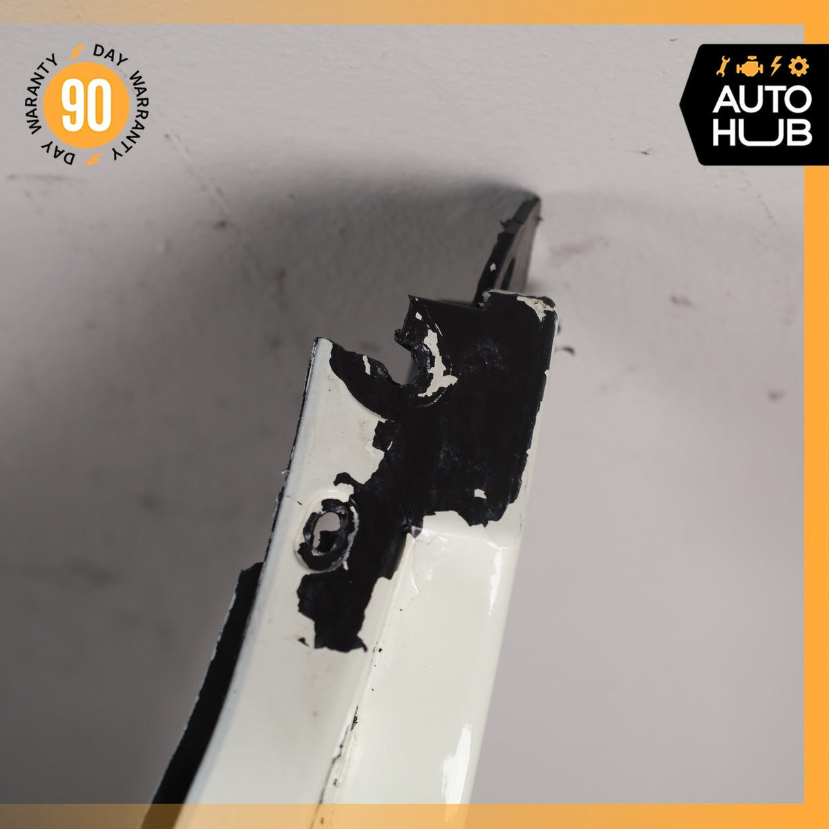 11-14 Porsche Cayenne 958 Front Bumper Cover Assembly White OEM - photo 13