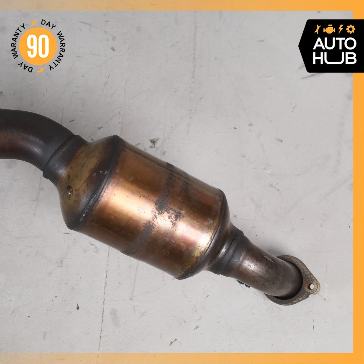 Mercedes R230 SL550 Engine Left & Right Side Exhaust Downpipe Set of 2 OEM 90k - photo 18
