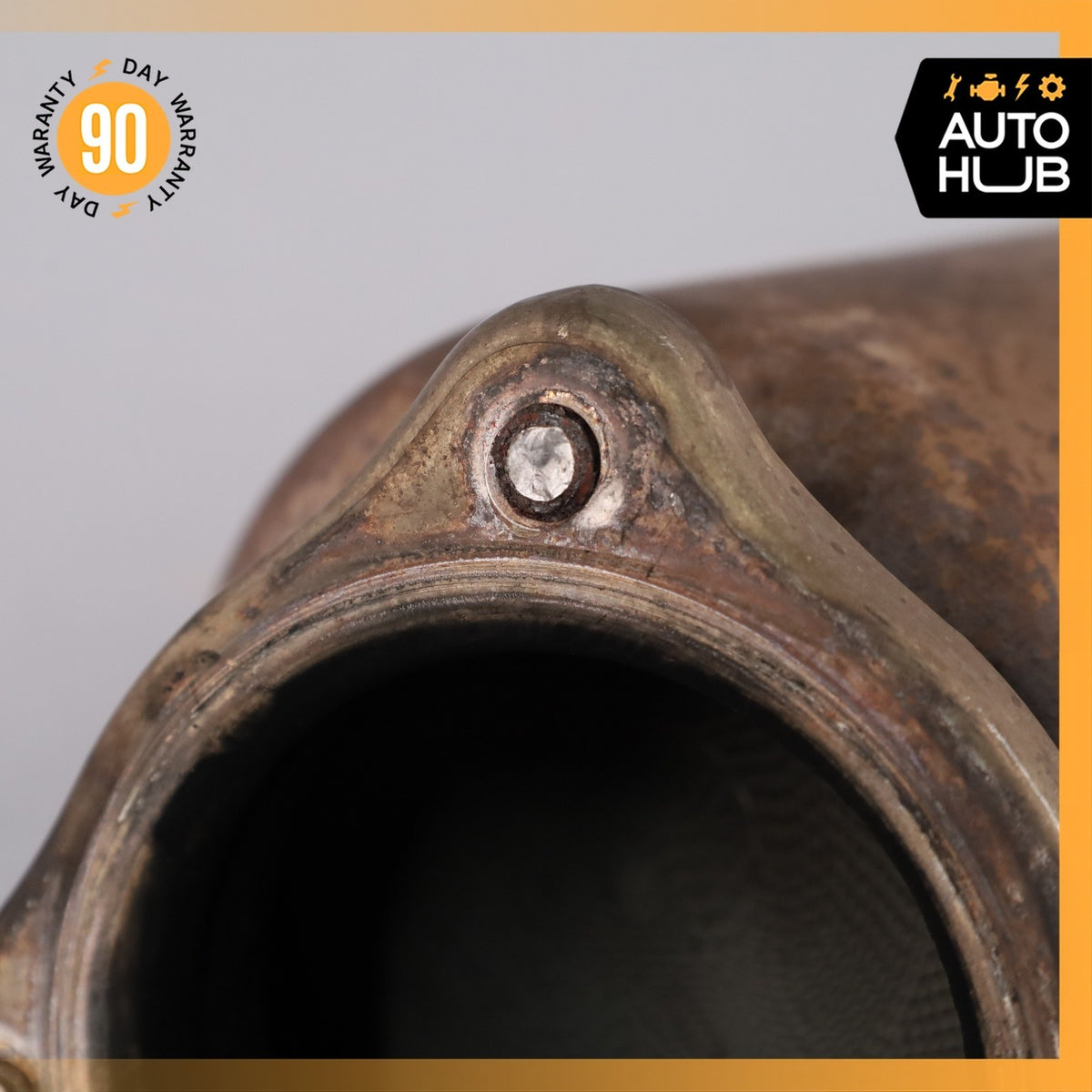 Porsche Cayenne 958 Turbo S Rear Engine Exhaust Downpipe Set OEM - photo 14