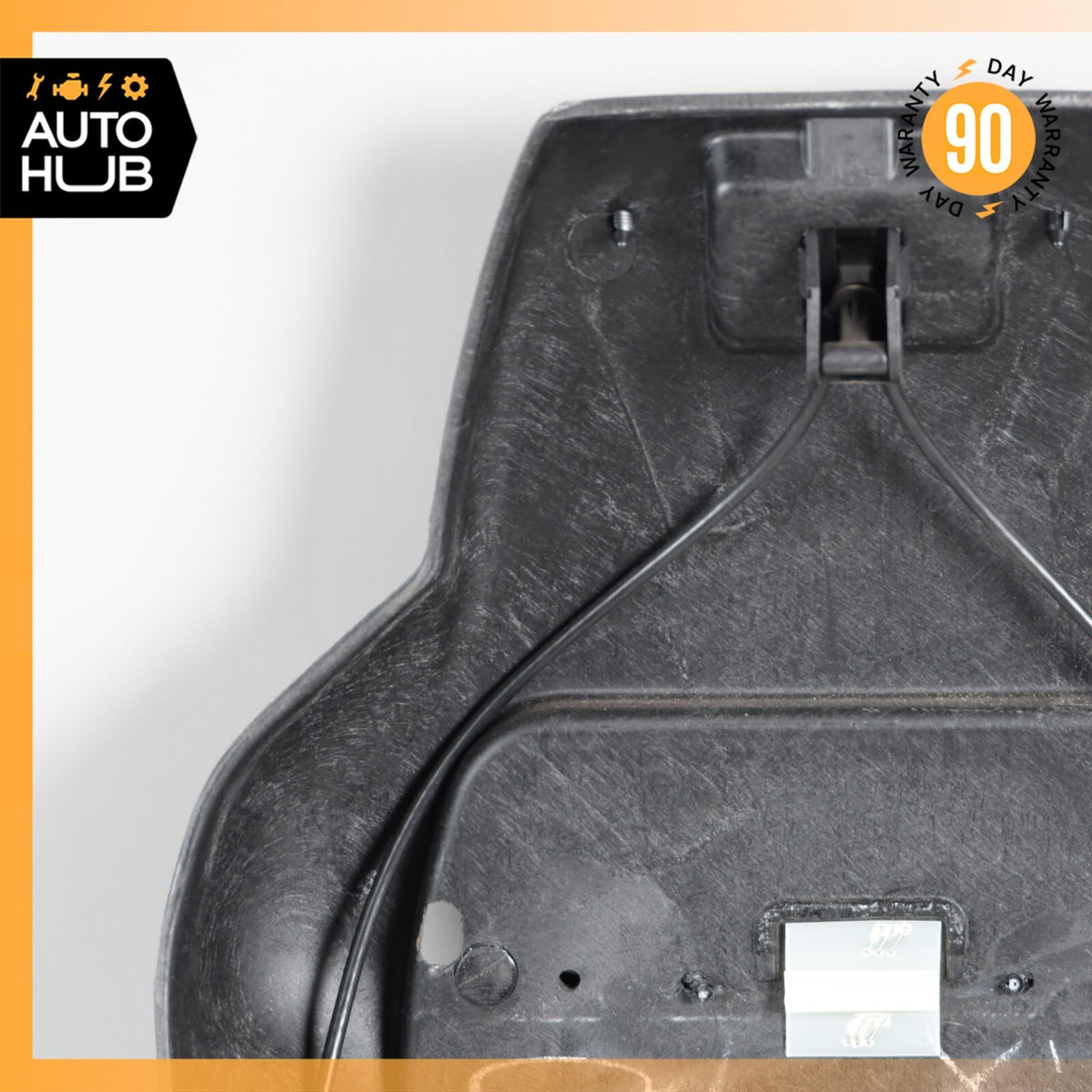 05-13 Chevrolet Corvette C6 Front Right Side Seat Back Panel Cover OEM 90k - photo 15