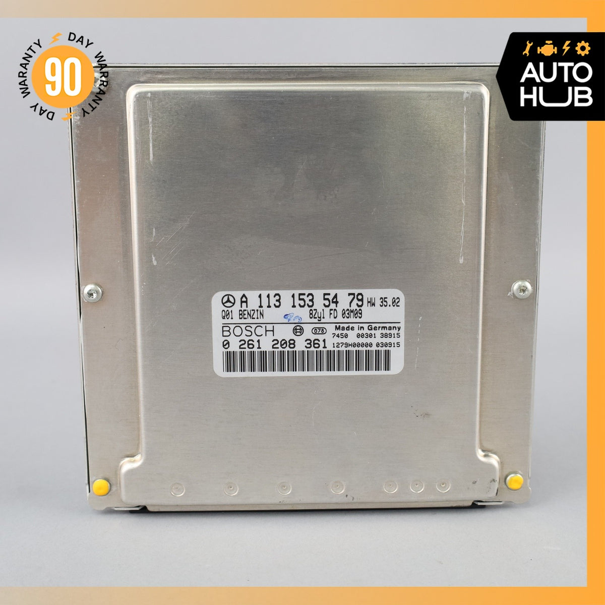 03-06 Mercedes W220 S430 CL500 ECU Engine Control Module Unit 1131535479 OEM - photo 9