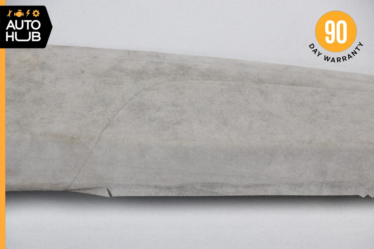 07-13 Mercedes W221 S600 S550 S450 Right Side C-Pillar Cover Trim Suede Gray OEM - photo 4