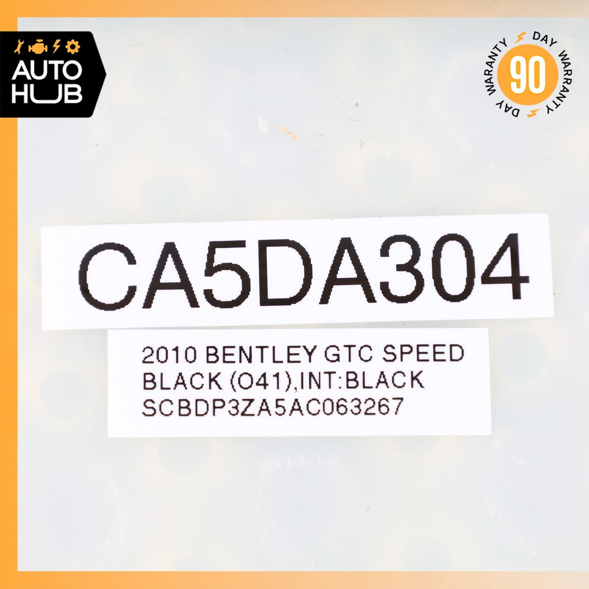 03-11 Bentley Continental GTC GT Seat Occupancy Sensor SRS Mat 3W3959337 OEM - photo 15