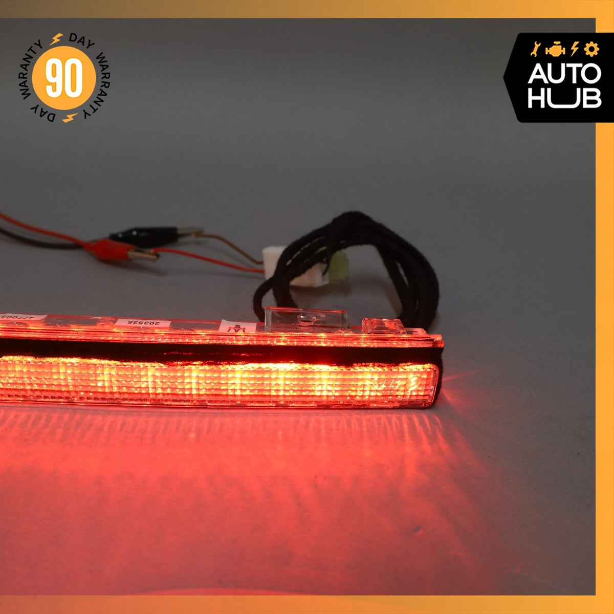 03-19 Maserati Quattroporte GranTurismo S 3rd Third Brake Stop Light Lamp OEM - photo 4