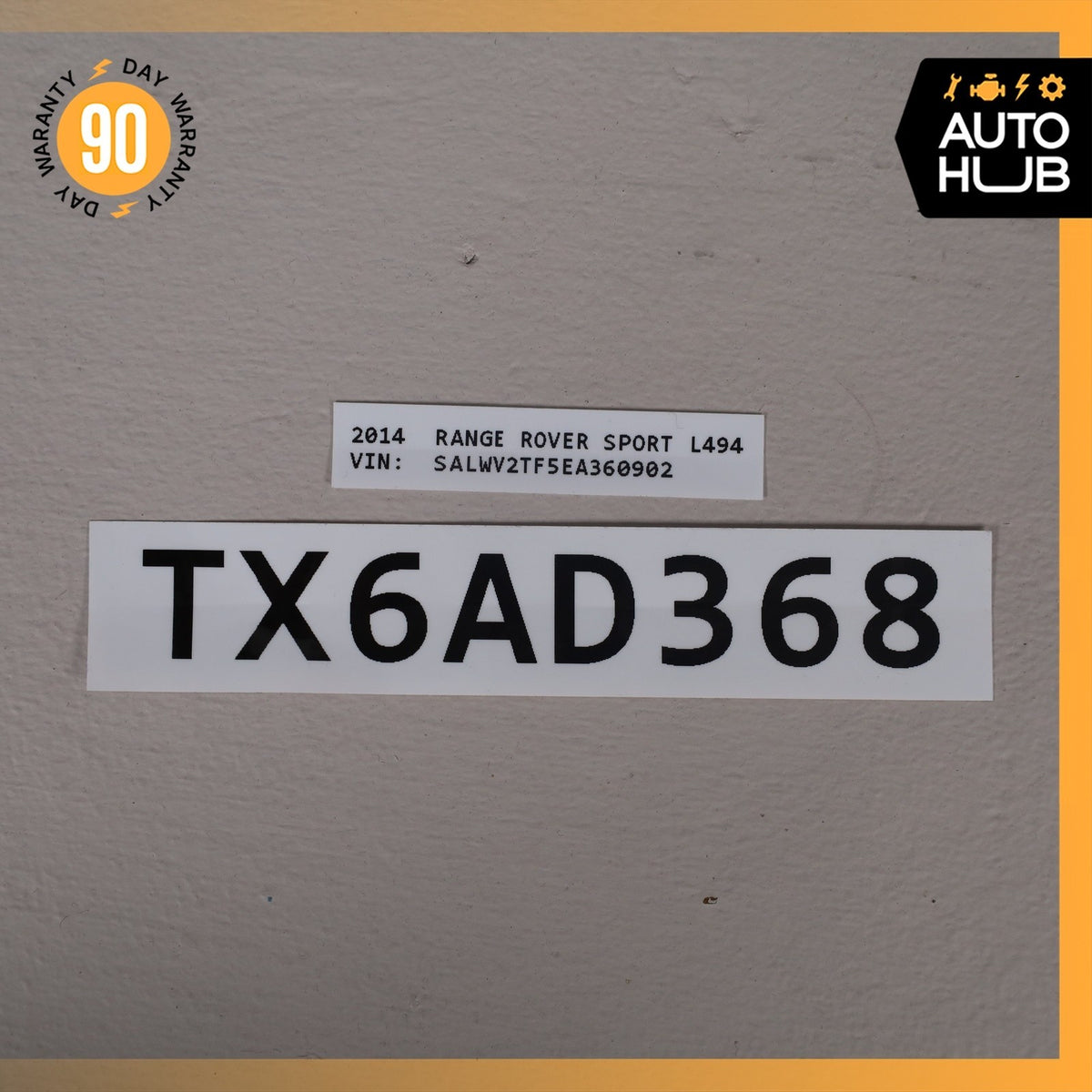 14-22 Range Rover Sport L494 Front Left Driver Side Door Panel Shell Black OEM - photo 24