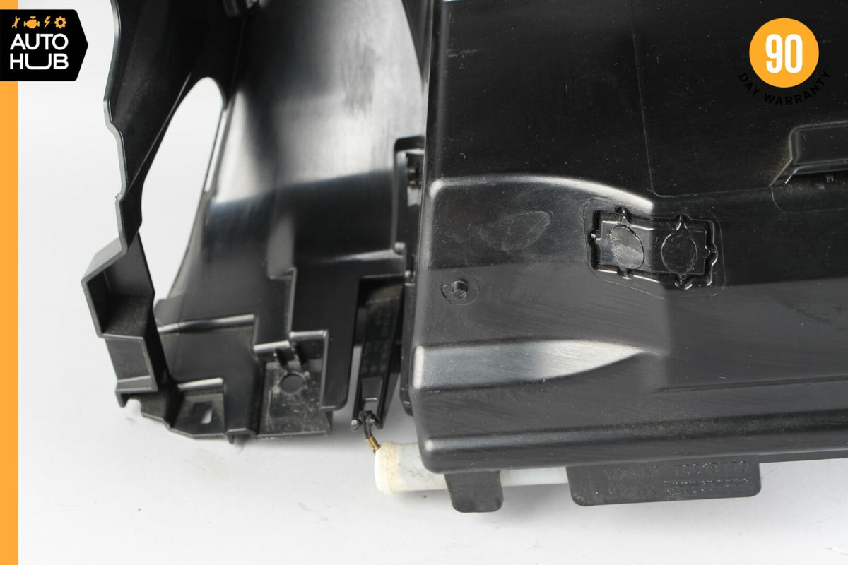 07-09 Mercedes W211 E350 E550 Dashboard Glove Box Storage Compartment Gray OEM - photo 11