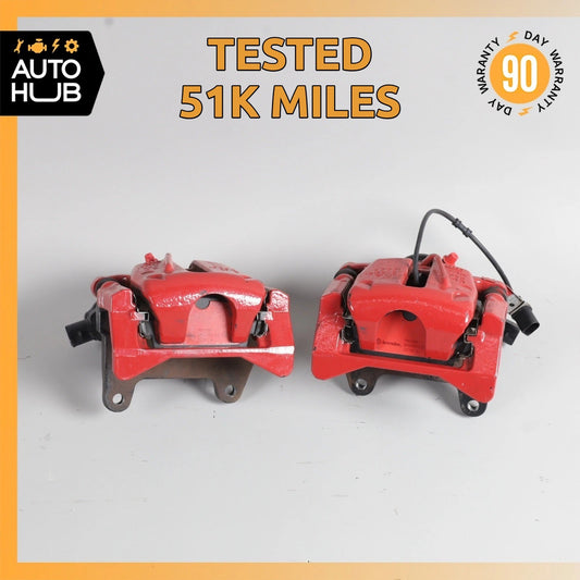 12-18 Audi C7 S6 A6 A7 Rear Brake Caliper Calipers Set w/Actuator OEM 51k - photo 1