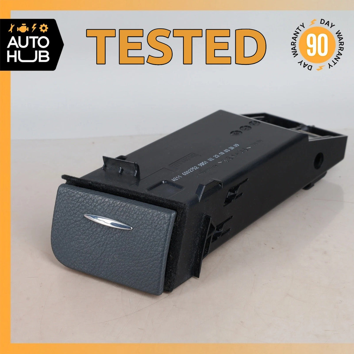 03-09 Mercedes W211 E320 E500 Right Side Dash Storage Compartment Black OEM - photo 1