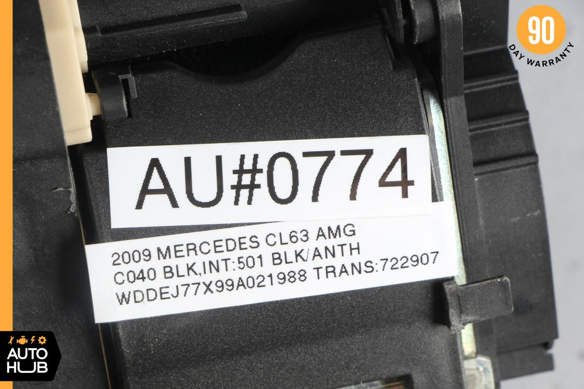 07-10 Mercedes W216 CL550 CL63 AMG Front Right Passenger Seat Belt Black OEM - photo 12