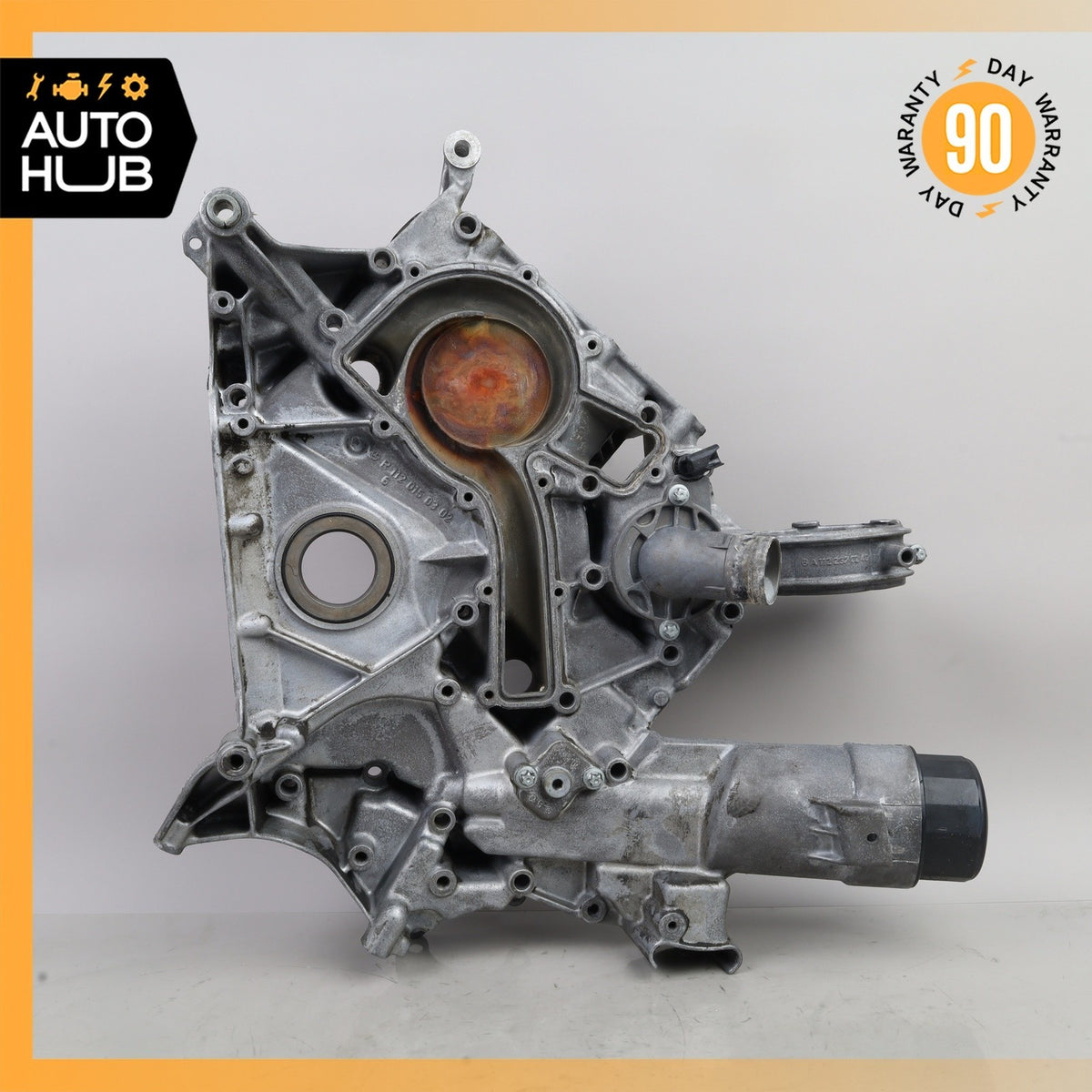 99-06 Mercedes W210 E430 E500 CLK500 Engine Motor Timing Cover OEM - photo 2