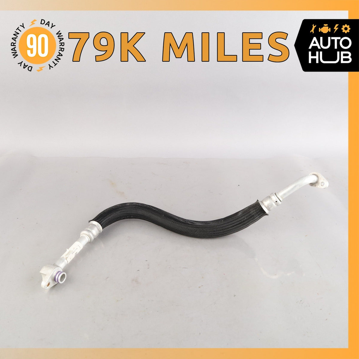 Jaguar X152 F-Type A/C AC Air Conditioning Hose Line GX5319N602AC OEM 79k - photo 1