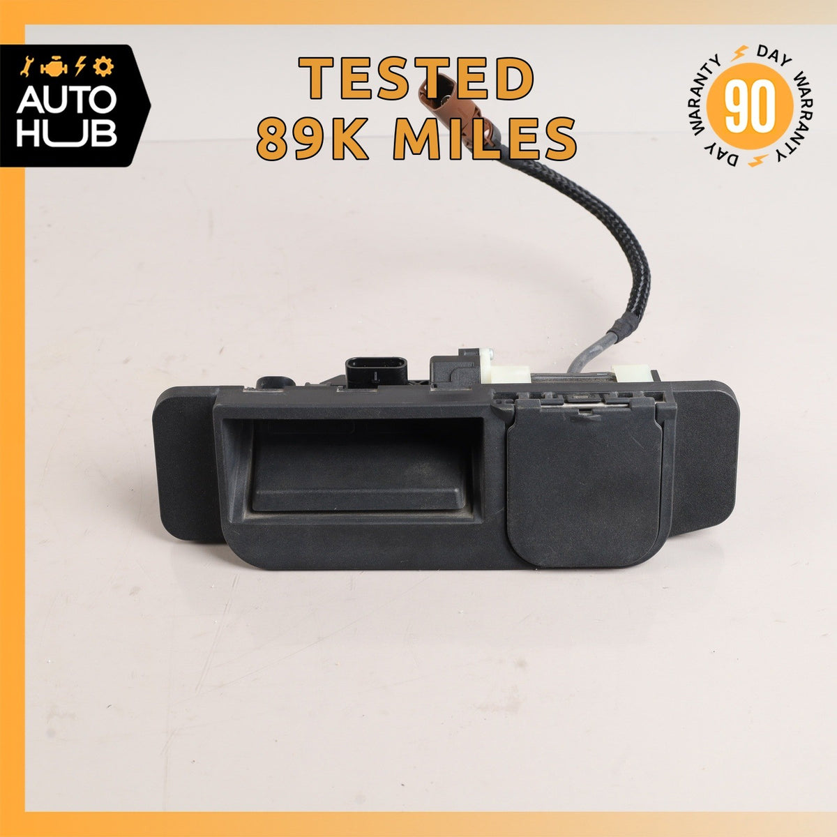 15-21 Mercedes W213 E300 C43 AMG Trunk Tailgate Release Open Handle w/Camera OEM - photo 1