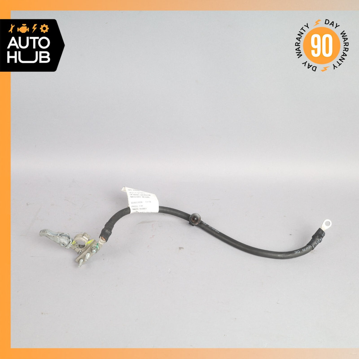 08-19 Maserati GranTurismo M145 Negative Battery Terminal Cable Wire OEM - photo 6