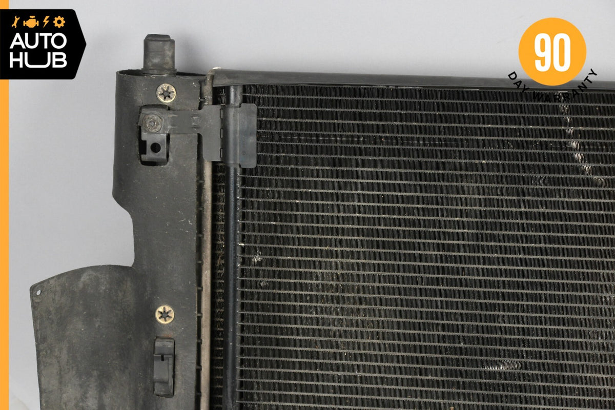 98-05 Mercedes W163 ML320 ML350 Engine Cooling Radiator AC A/C Condenser OEM - photo 9