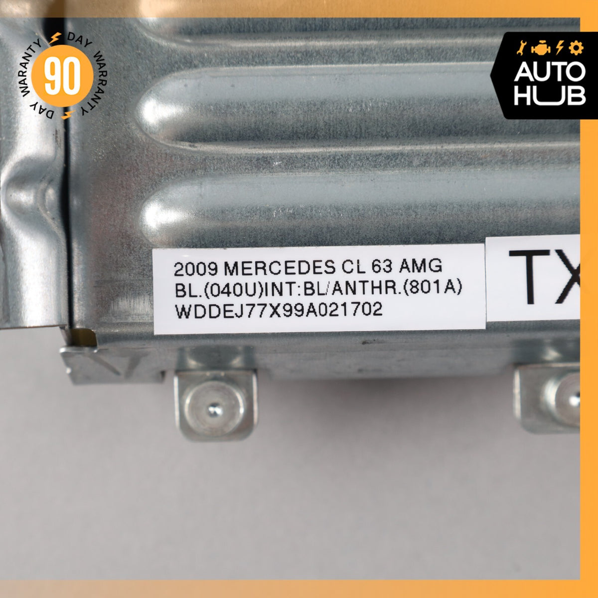 07-14 Mercedes W216 CL63 S63 CL550 Quarter Airbag Air Bag Rear Left Side OEM - photo 8