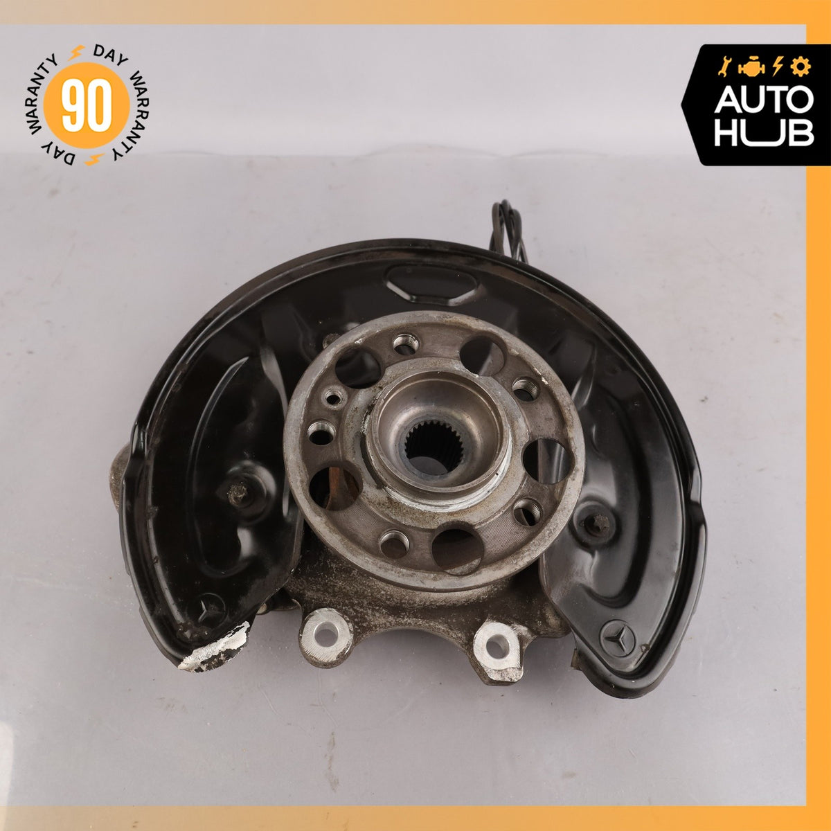 16-23 Mercedes W205 C43 C450 AMG Rear Left Driver Side Spindle Knuckle Hub OEM - photo 2
