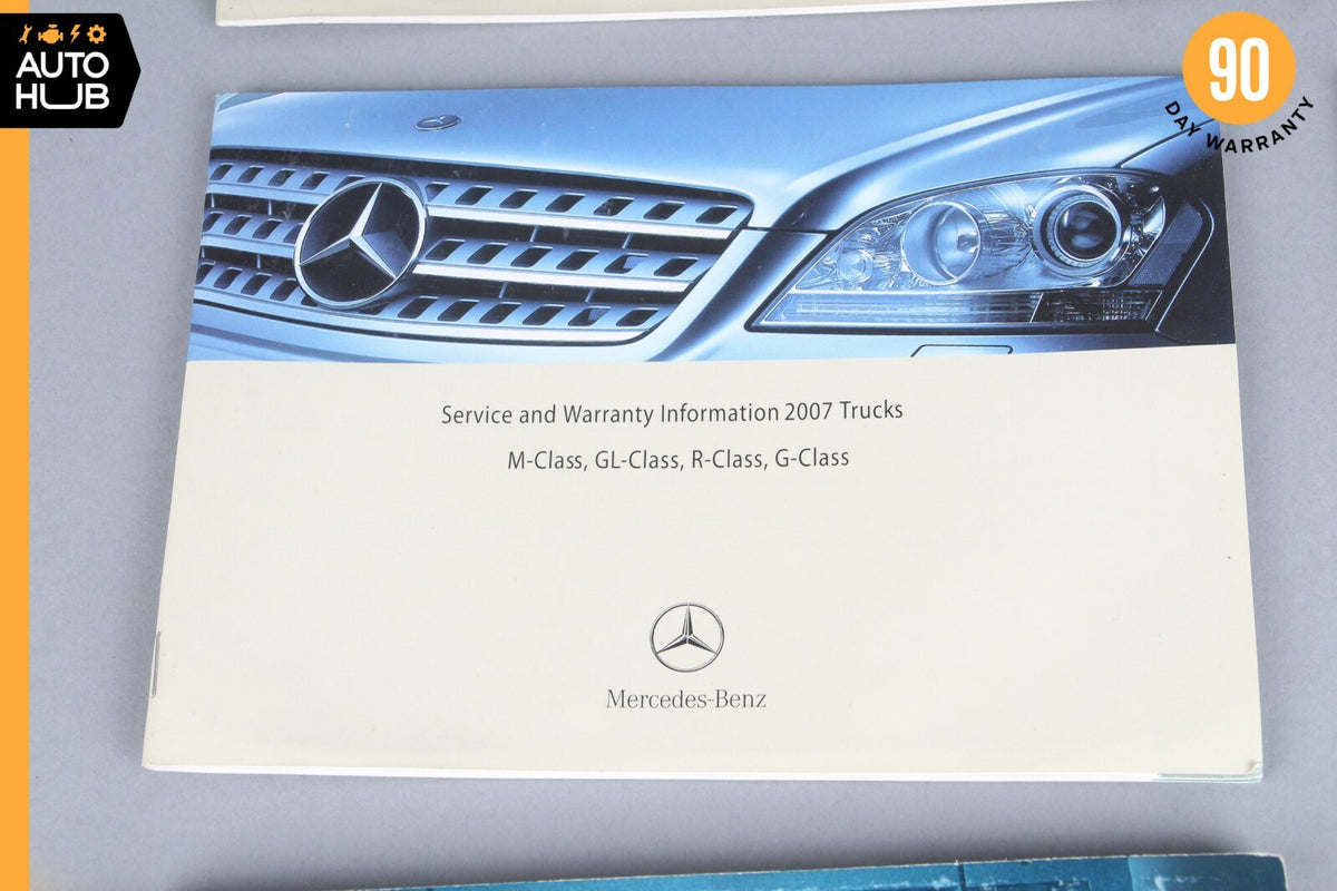 2007 Mercede-Benz X164 GL450 Owner's Manual Book Set OEM - photo 6