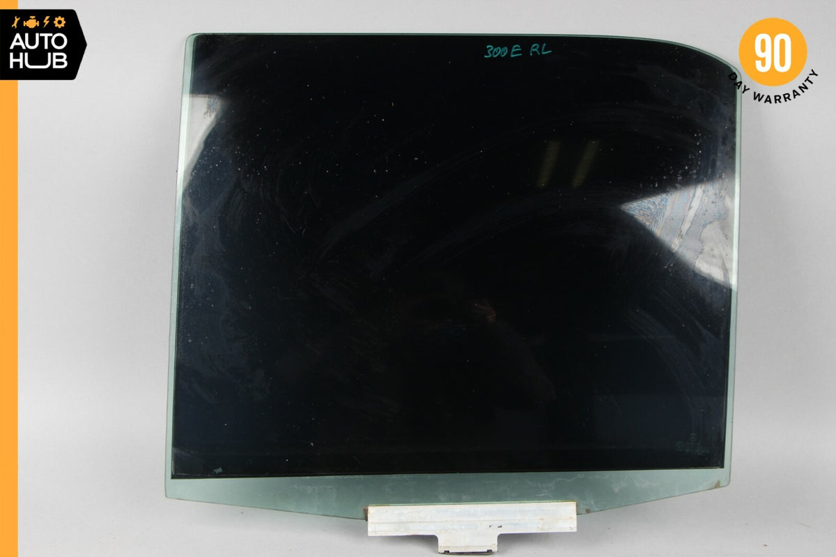 92-95 Mercedes W124 280E 300E Sedan Rear Left Driver Side Door Window Glass - photo 1