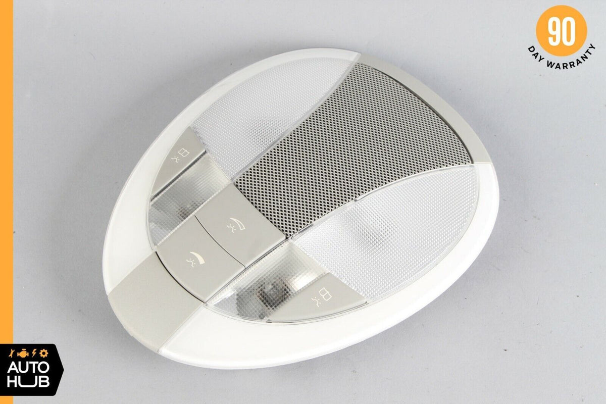 03-11 Mercedes W219 CLS550 E350 Rear Overhead Dome Light Gray 2118206601 OEM - photo 1