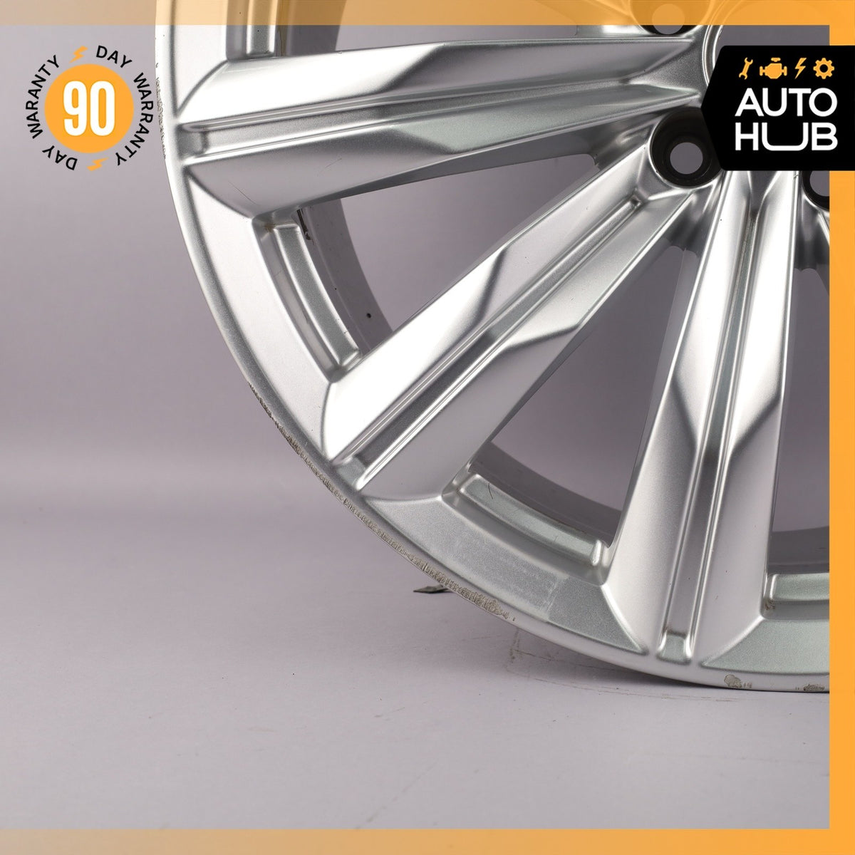 Audi D4 A8 A8L 9 x 20 20" Wheel Rim Galvanic Silver 4H0601025CH OEM - photo 5