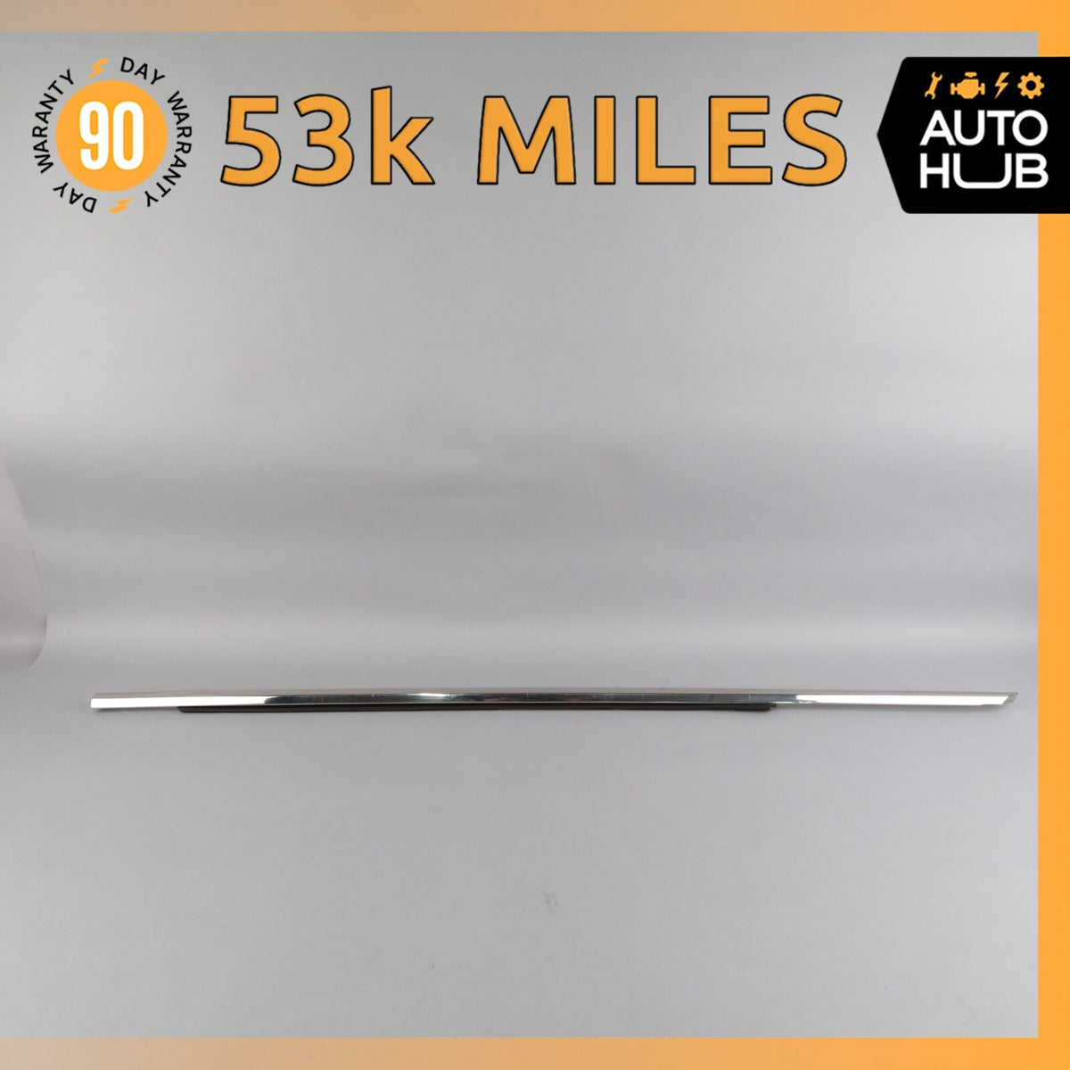 Bentley Continental Flying Spur Front Left Door Lower Window Molding Trim OEM - photo 1