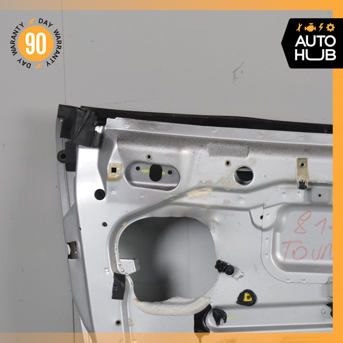02-07 Maserati M138 Coupe 4200 GT Left Side Door Shell Frame Panel Silver OEM - photo 10