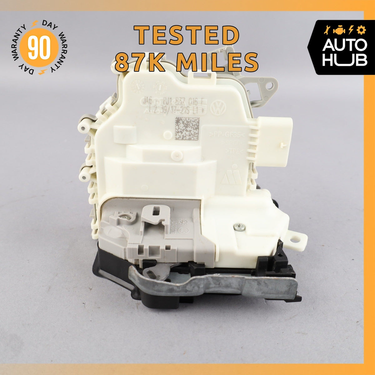 Audi 4M Q7 Macan Front Right Side Door Lock Latch Actuator 8J1837016F OEM - photo 1