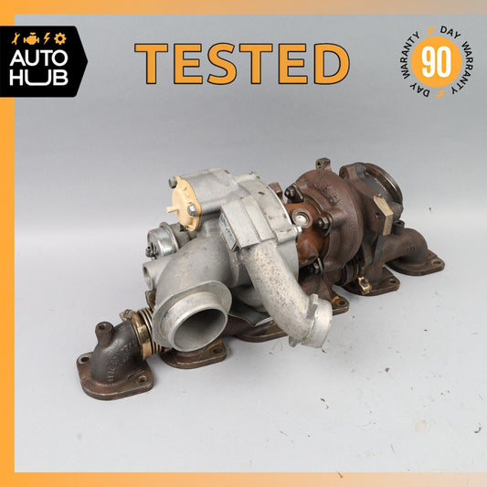 03-17 Mercedes W221 S600 SL600 M275 Turbocharger Turbo Manifold Right Side OEM - photo 1