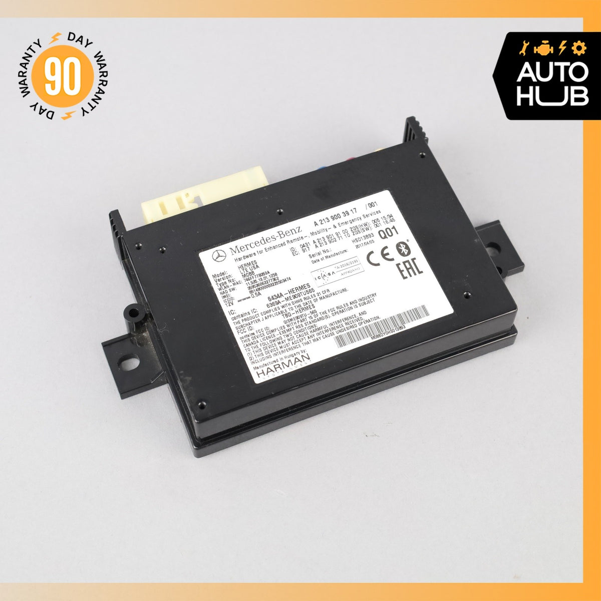Mercedes W213 E300 Bluetooth Telematic Control Module 2139002510 OEM - photo 3