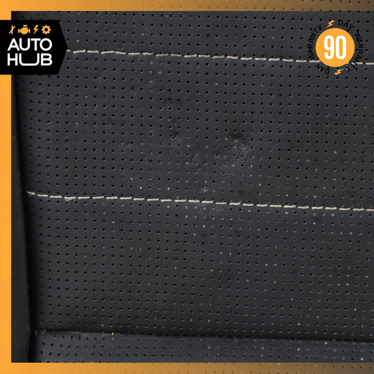 18-20 Jaguar X152 F-Type Front Left Driver Seat Lower Cushion Leather Black OEM - photo 13