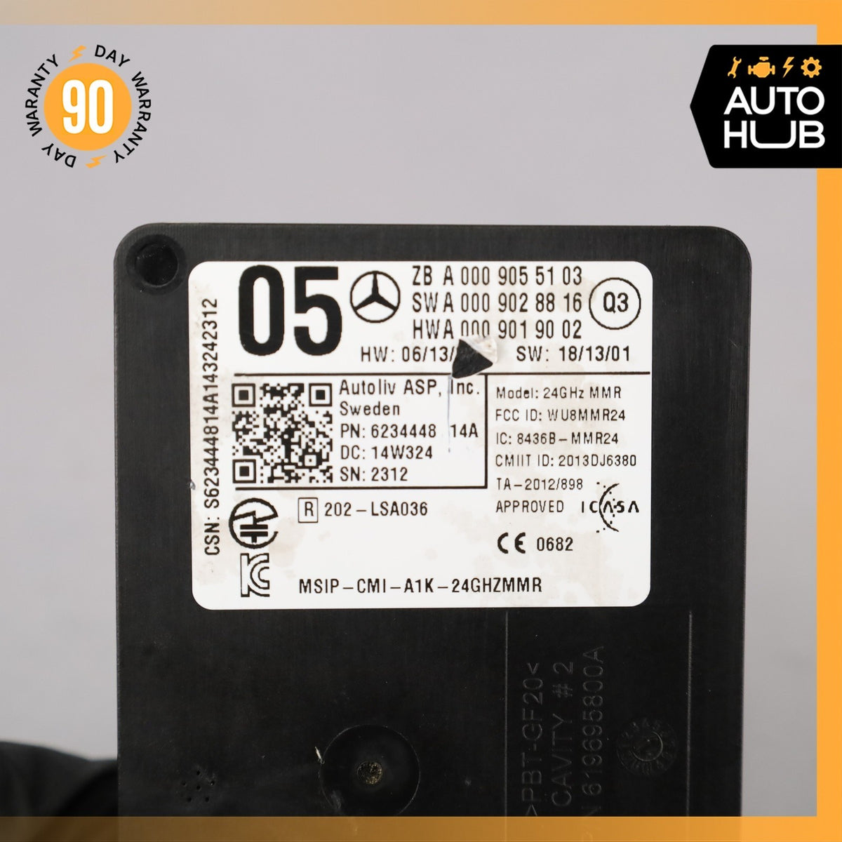 Mercedes W166 ML250 ML550 ML350 Radar Blind Spot Module Sensor OEM - photo 8