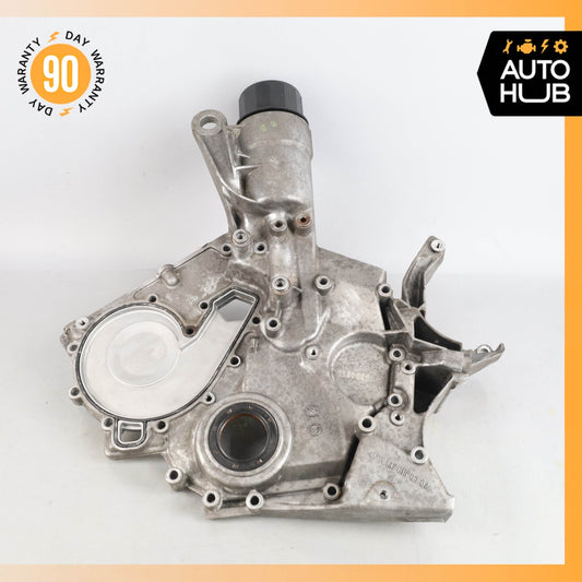 01-14 Mercedes W220 S600 CL600 V12 Engine Timing Chain Case Cover 1370150002 OEM - photo 1
