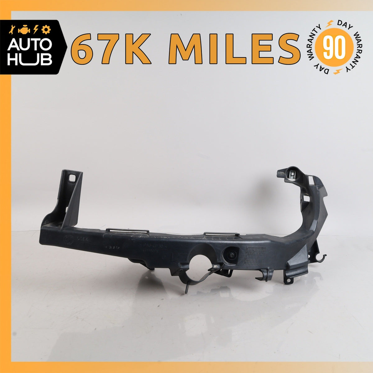 BMW E90 328i Left Headlight Head Light Lamp Bracket 7116707 OEM 67k - photo 1