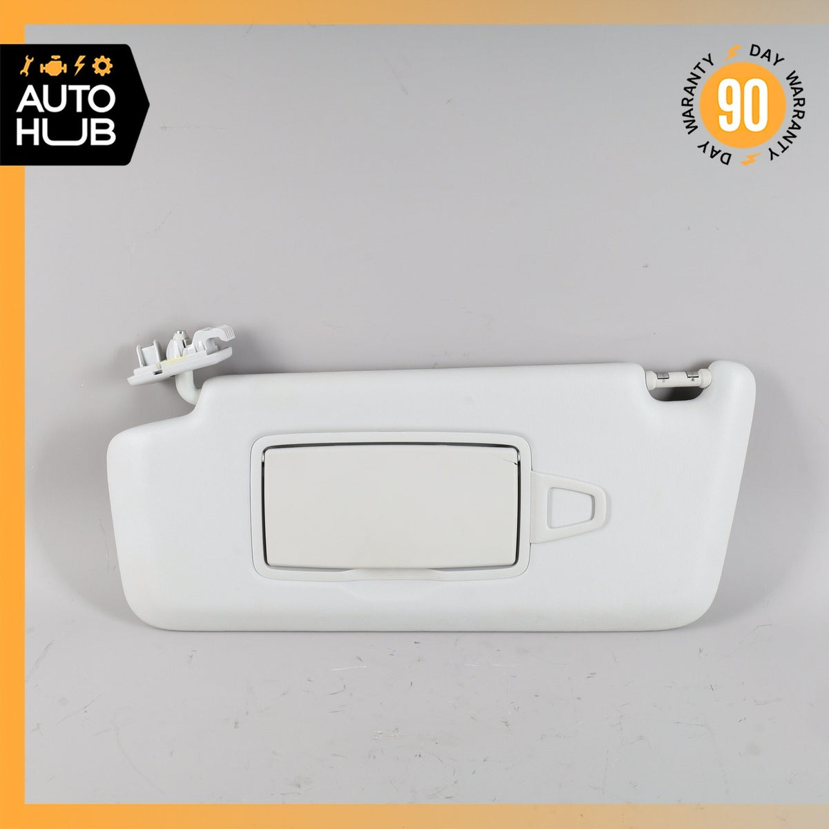 15-21 Mercedes W205 C300 C43 AMG Left Side Sunvisor Sun Visor Gray OEM - photo 2