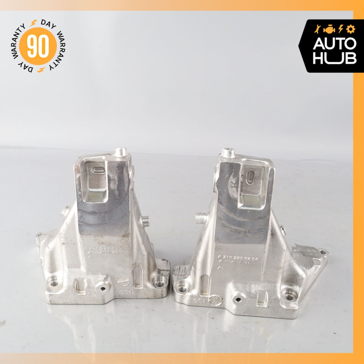 Mercedes W222 Maybach S600 Left & Right Side Engine Motor Mount Bracket Set OEM - photo 2
