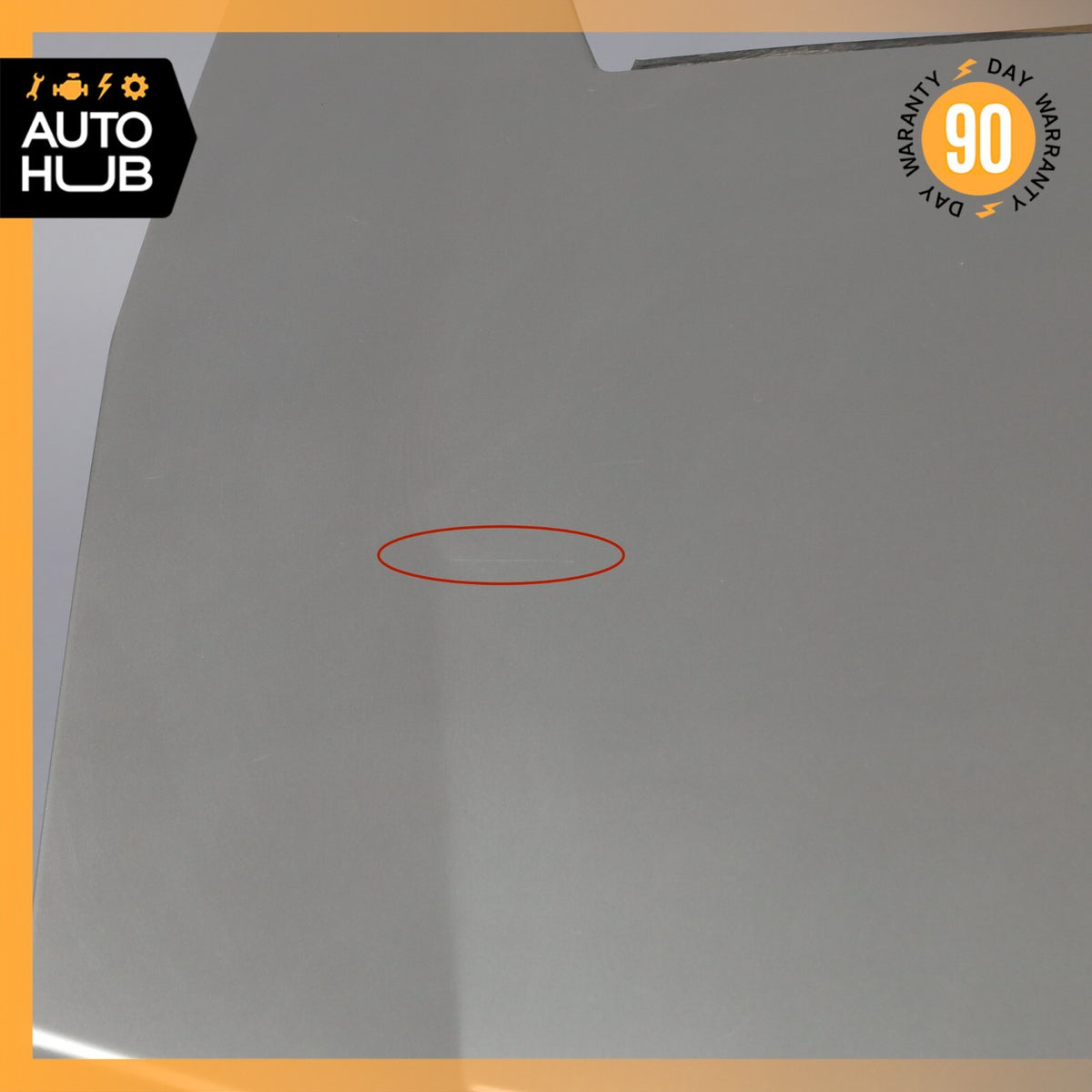 04-09 Cadillac XLR Trunk Lid Panel Assembly Light Tarnished Silver OEM 69k - photo 9