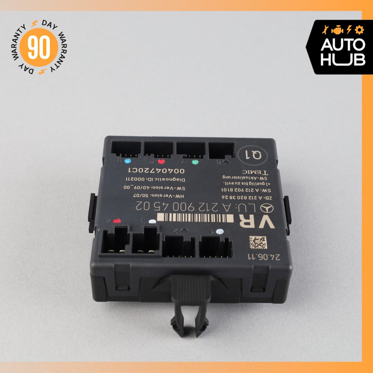 08-12 Mercedes W207 E350 C300 GLK350 Front Right Side Door Control Module OEM - photo 3