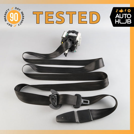 11-18 Porsche Cayenne 958 Front Right Passenger Side Seat Belt Black OEM - photo 1