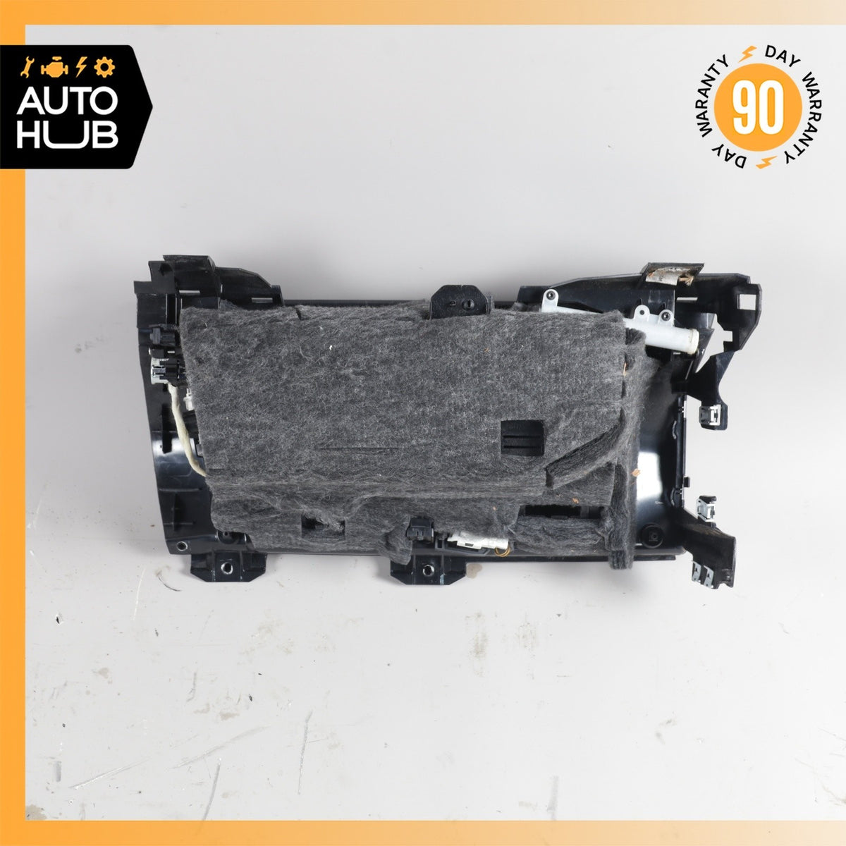11-13 Mercedes W221 S550 S63 Dash Board Glove Box Compartment Nappa Black OEM - photo 10