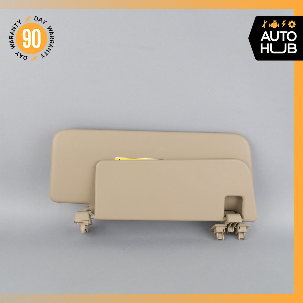 12-19 Mercedes W166 ML350 GL350 Sun Visor Sunvisor Left Driver Side Beige OEM - photo 1