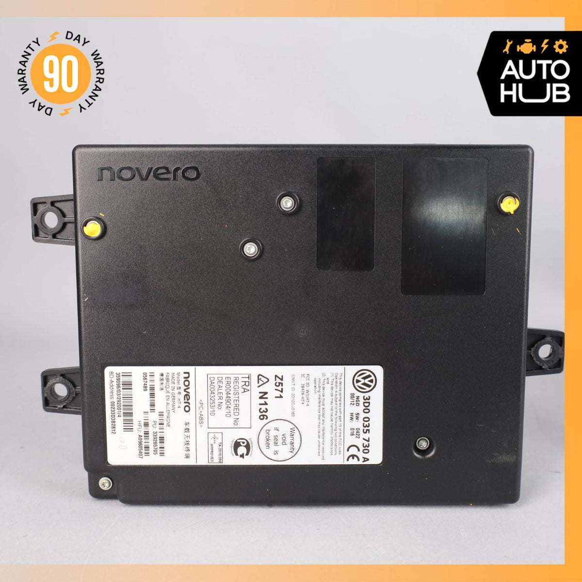 12-13 Bentley Flying Spur Communication Bluetooth Phone Control Module OEM - photo 8