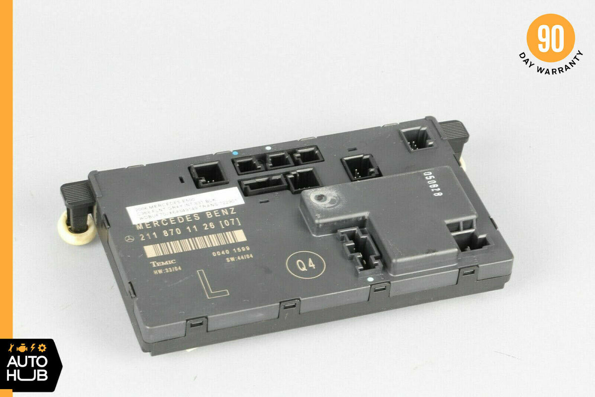 03-09 Mercedes W211 E500 E320 Front Left Side Door Control Module 2118701126 OEM - photo 1