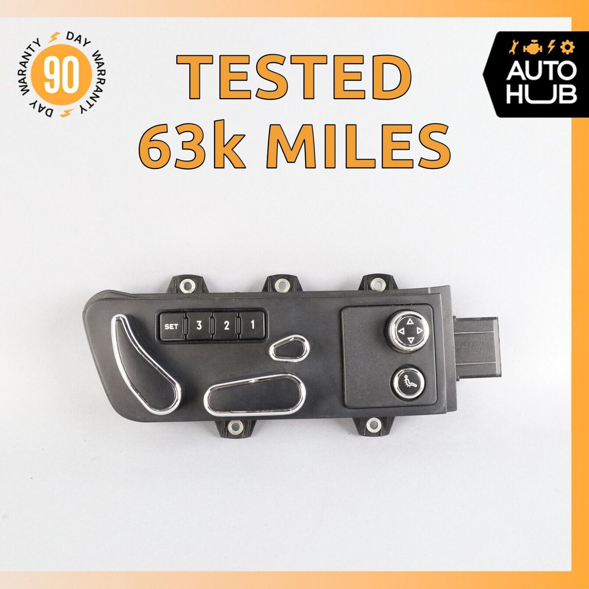 03-18 Bentley Continental GTC GT Front Right Seat Control Memory Switch OEM 63k - photo 1