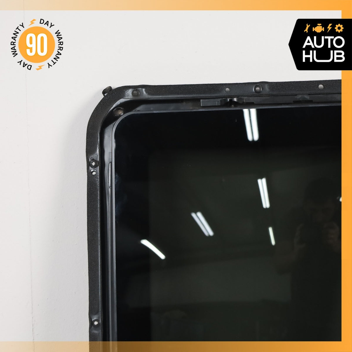 93-99 Mercedes W140 CL600 S500 Coupe Top Upper Sunroof Glass Rail Frame OEM 63k - photo 3
