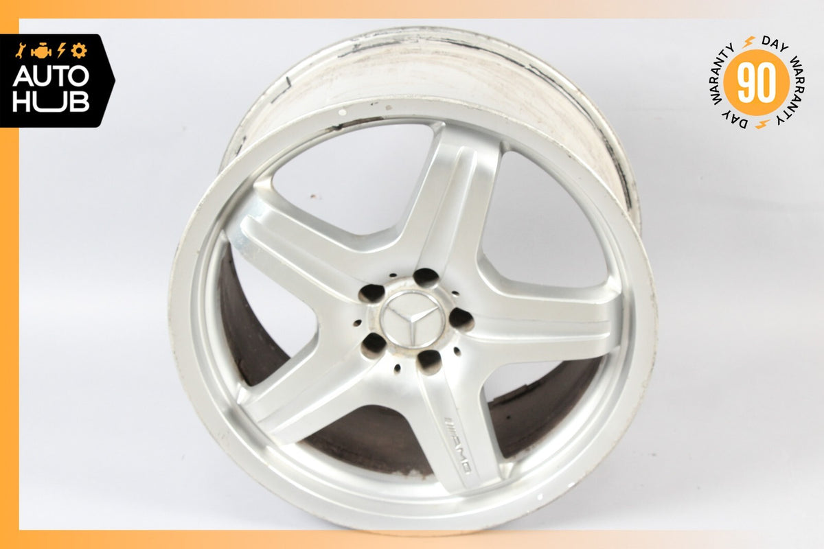 Mercedes W164 ML63 AMG ML350 ML320 10 x R20 20" Wheel Rim Silver 1644012002 OEM - photo 1