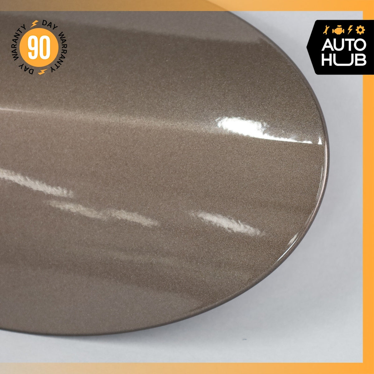 14-22 Maserati Quattroporte M156 SQ4 Fuel Gas Tank Lid Door Cover Brown OEM - photo 3