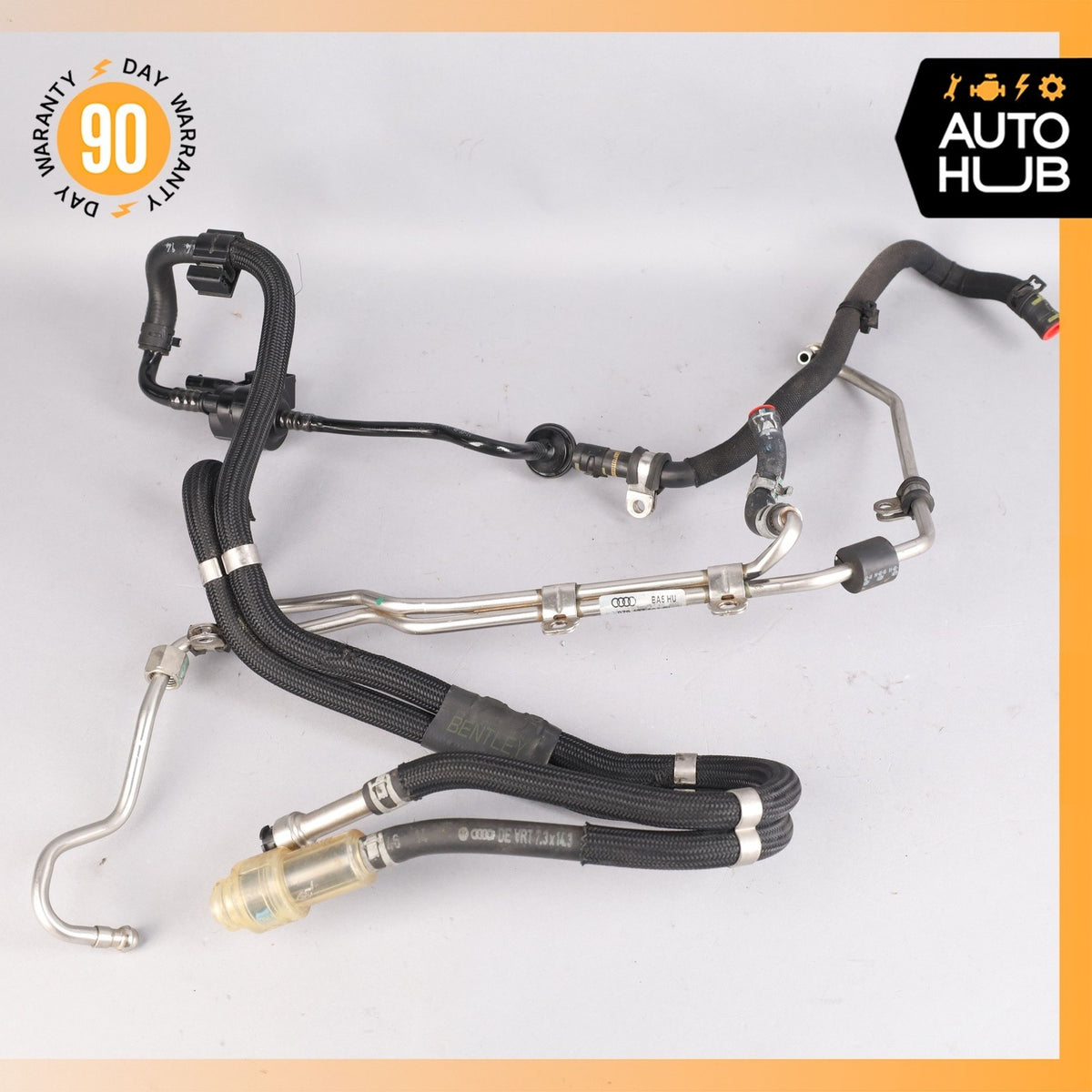 Bentley Continental GT 4.0L Right High Pressure Fuel Pump Line 079127507BL OEM - photo 11
