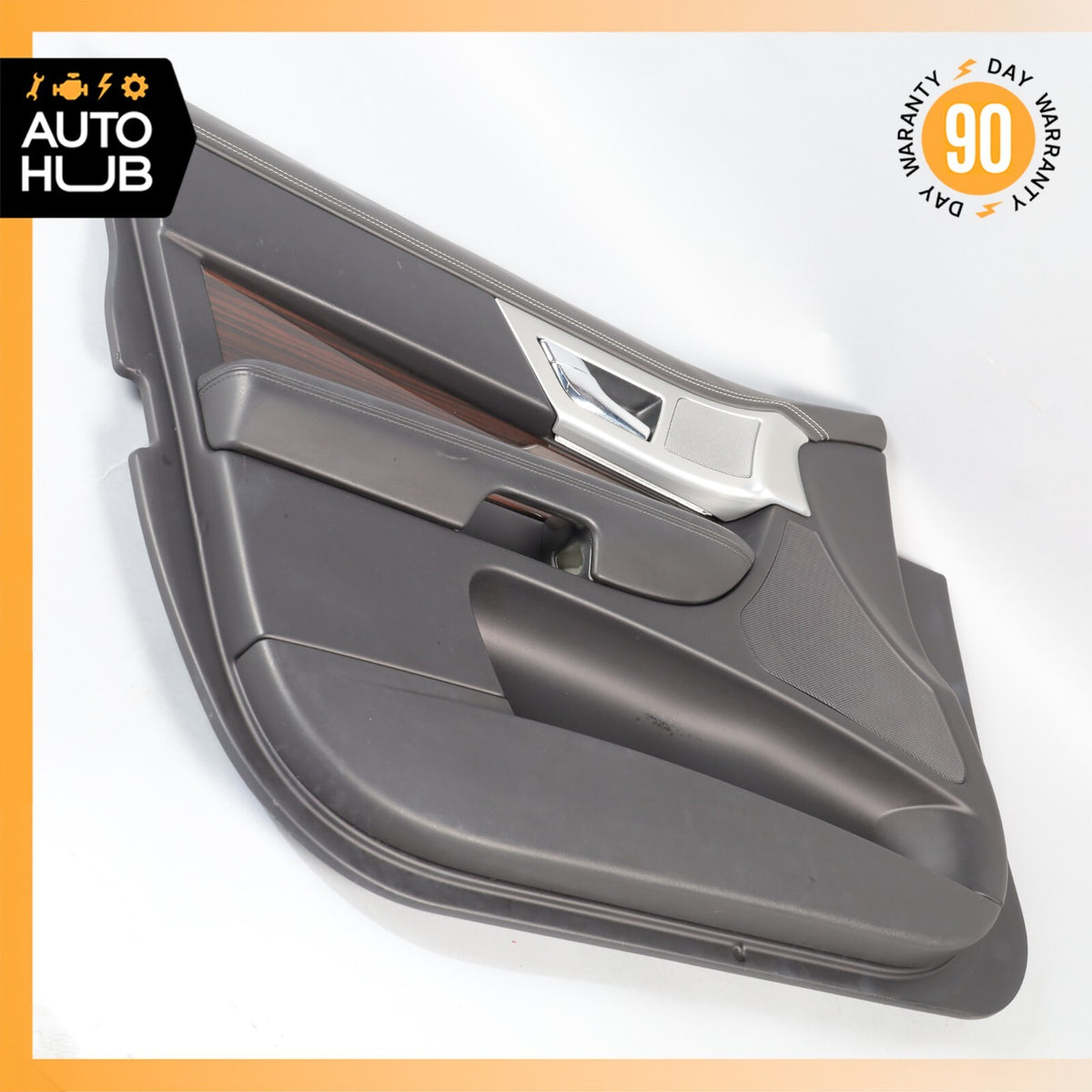 12-15 Jaguar X250 XF XFR Front Left Driver Side Interior Door Panel Trim OEM - photo 13