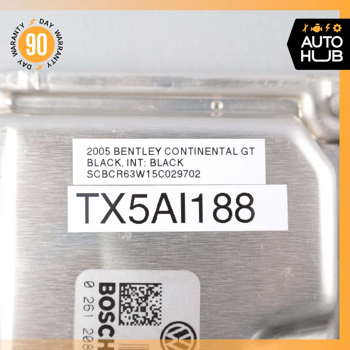 2005 Bentley Continental GT 6.0L W12 Engine Control Module ECU OEM - photo 12