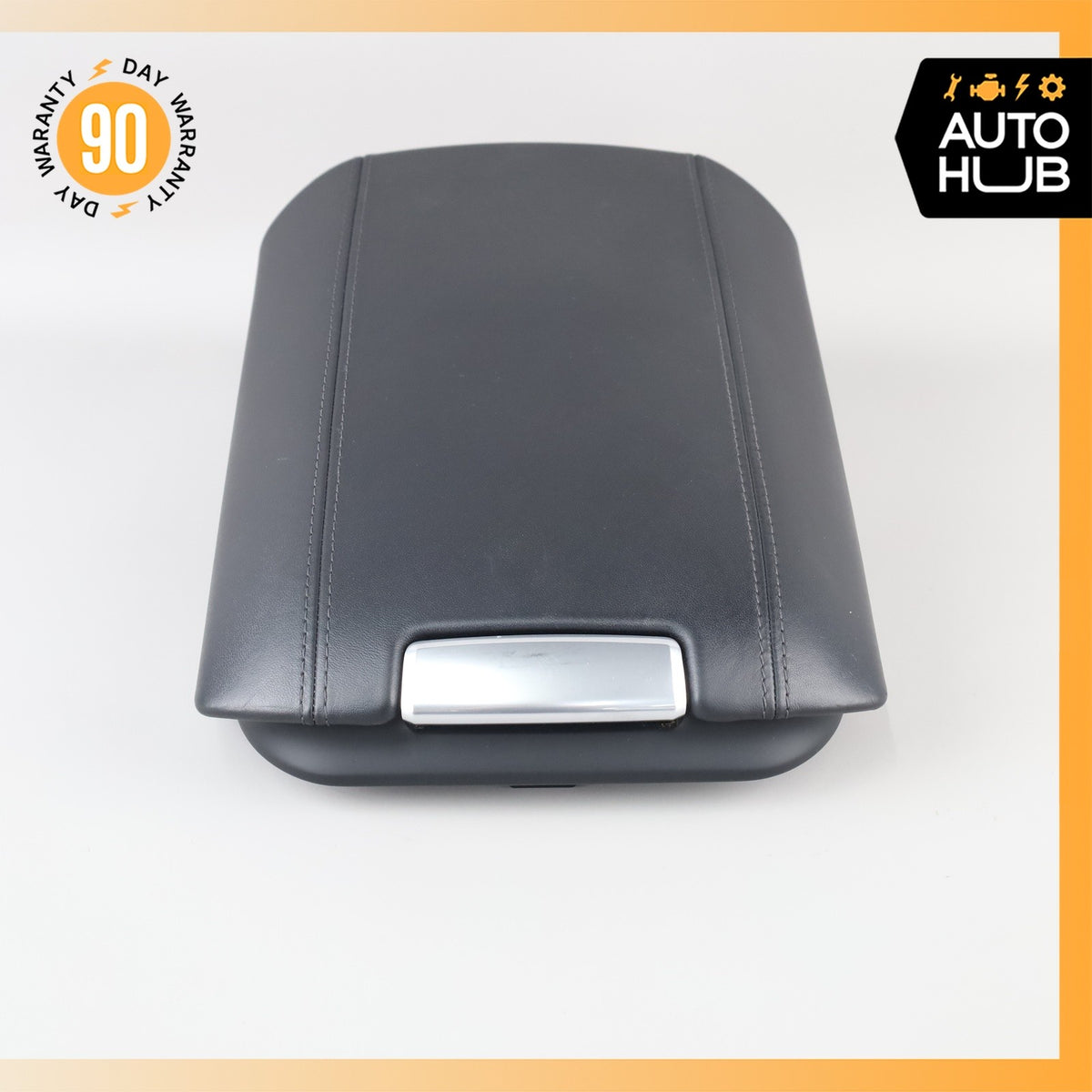 Porsche Cayenne 958 Center Console Arm Rest Armrest Cover Leather 7P5863206 OEM - photo 3